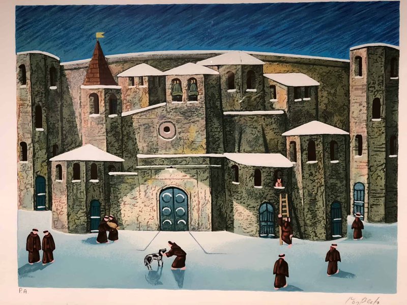 A painting by Norberto
